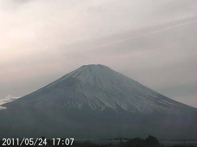 写真：御殿場から望む富士山