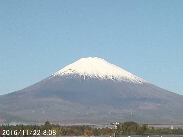 写真：御殿場から望む富士山