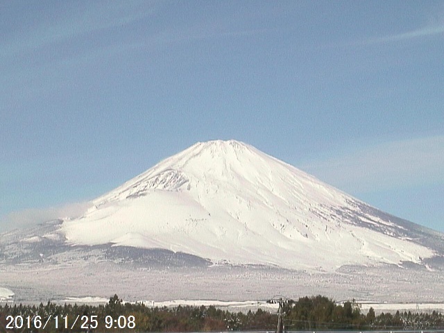 写真：御殿場から望む富士山