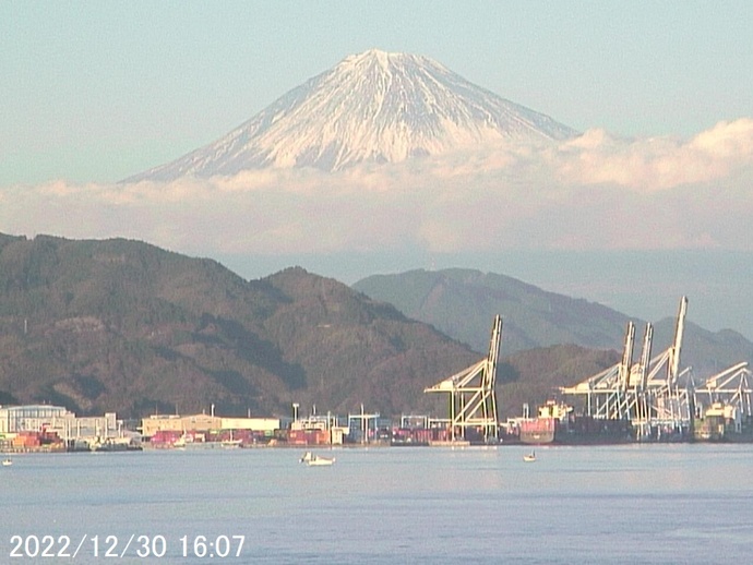 写真：富士宮から望む富士山