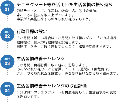 プログラム実施の流れ