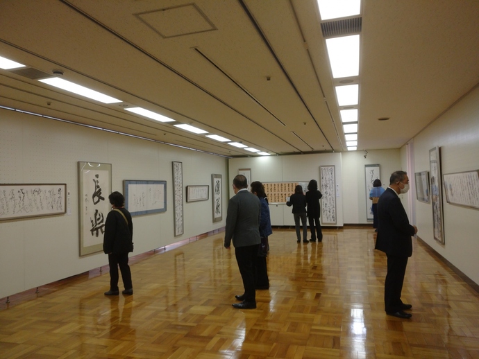 ふじのくに芸術祭協賛事業書道部門 委嘱作家展