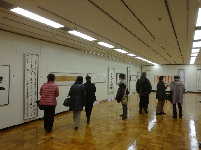 ふじのくに芸術祭協賛事業書道部門 委嘱作家展