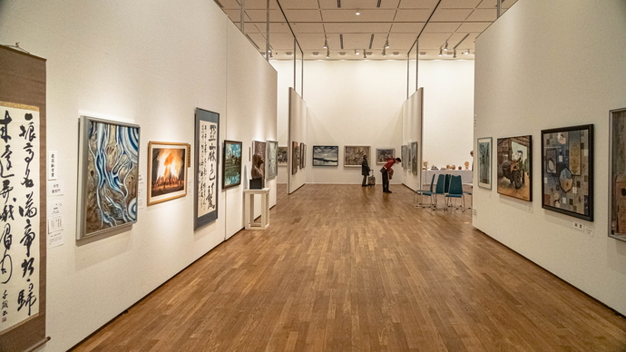 第26回静岡県すこやか長寿祭美術展会場風景