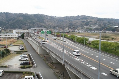 写真：修善寺道路（大仁南IC）