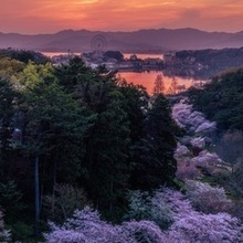 令和5年度　入選「夕照」