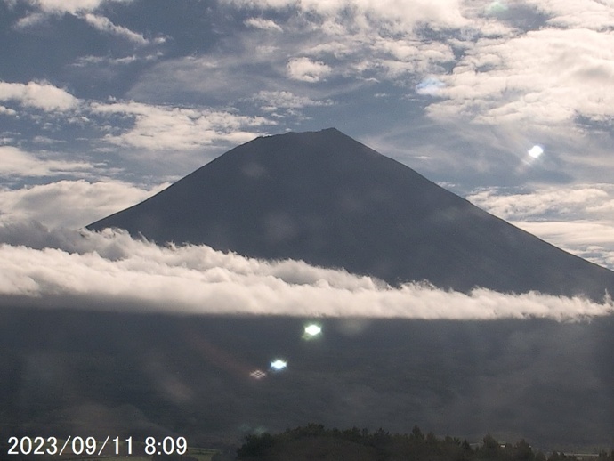 写真：富士宮から望む富士山