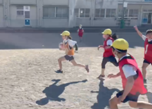 写真：西奈南小学校での授業風景