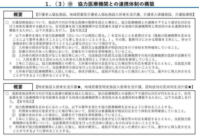 令和6年度介護報酬改定における改定事項について1-(3)（19）