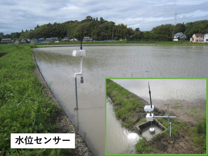 大井川用水佐束地区