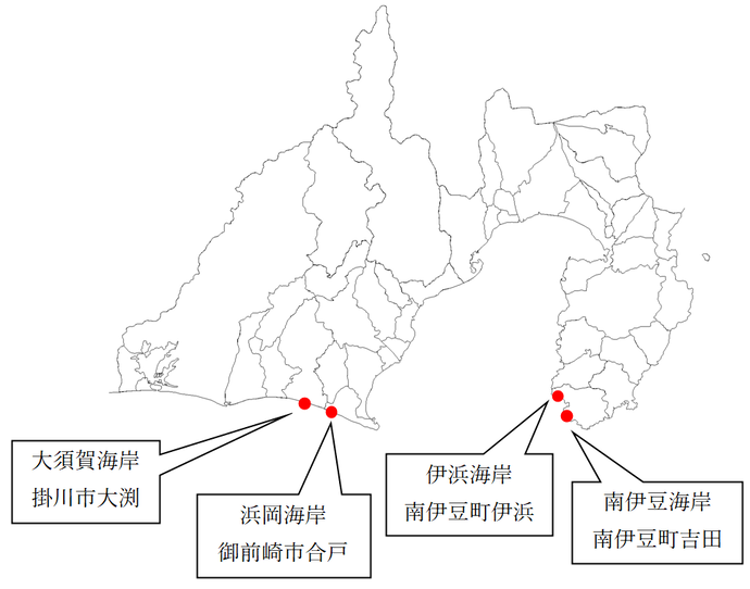 農地海岸位置図