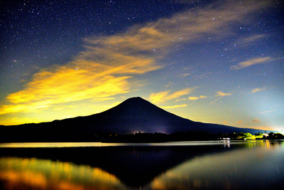 画像：夏の夜空