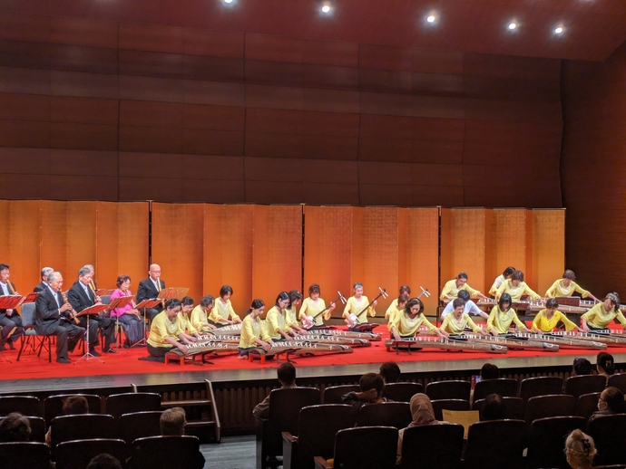 写真：邦楽演奏の様子