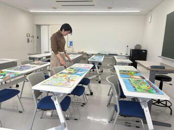 図画コンクール二次審査