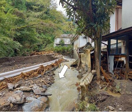 写真：油山川