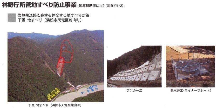 林野庁所管地すべり防止事業