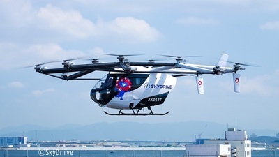 次世代エアモビリティ（空飛ぶクルマ）の写真