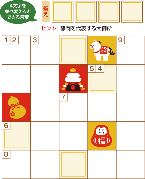 イラスト:クロスワードパズル