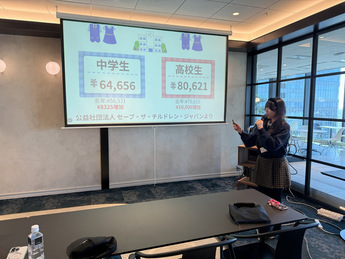 中間プレゼンの様子