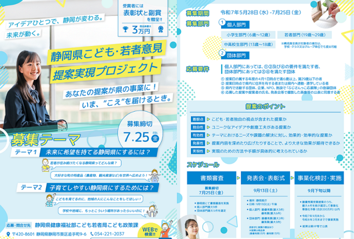 こども・若者意見提案実現プロジェクト