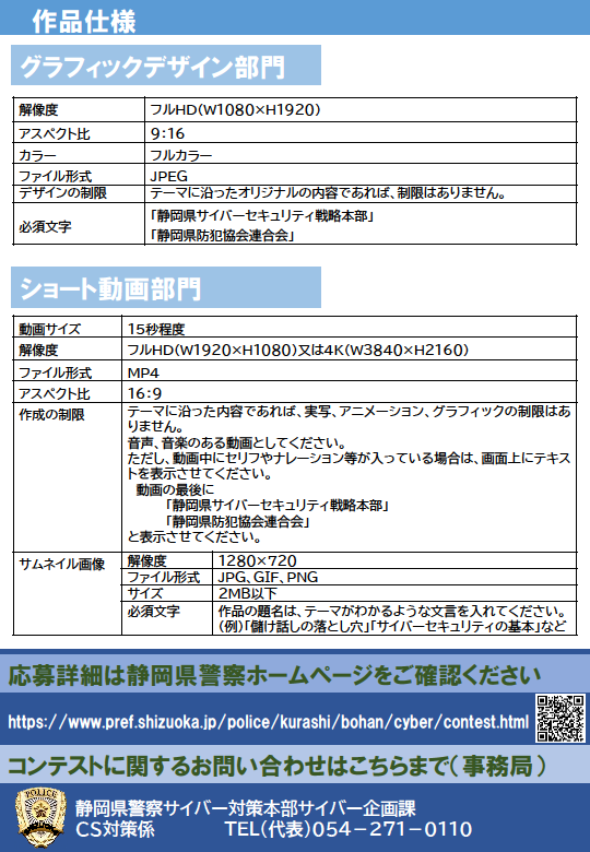 サイバーセキュリティコンテストのチラシ3