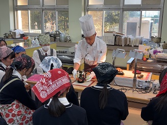 優秀技能者出前講座（浜松湖東高校）　風景2