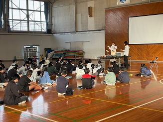 技能マイスター出前講座（浜松市立芳川小学校）風景1