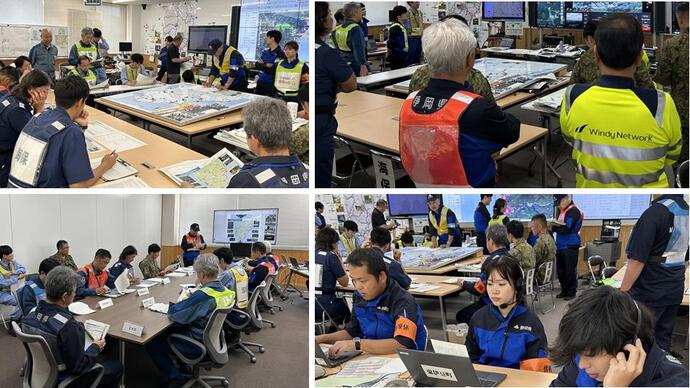 写真 総合防災訓練の実施状況