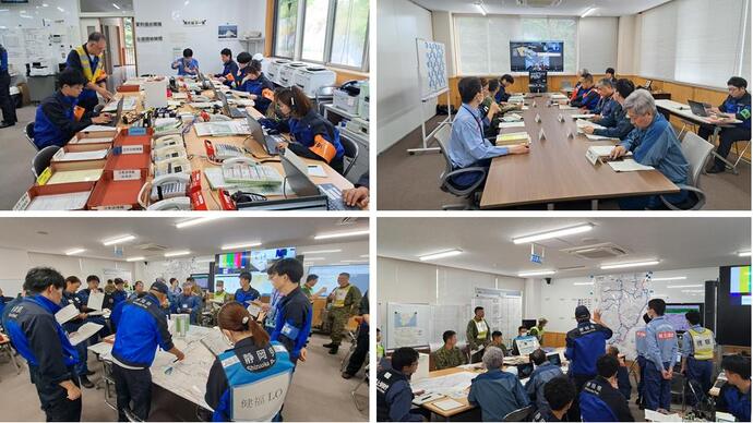 写真 総合防災訓練の実施状況