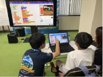 プログラミング体験の様子