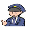 イラスト：警察官