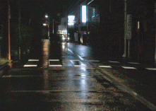 写真：横断歩道標示