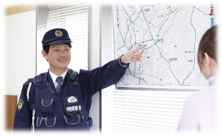 写真：地理案内