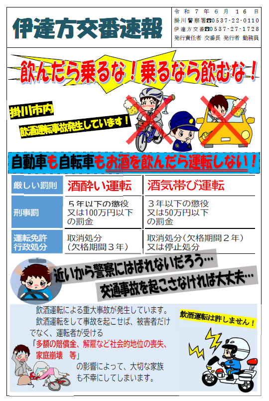 イラスト：交番速報