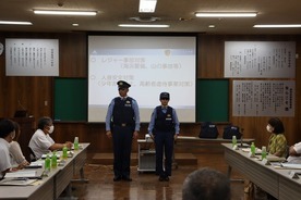 写真：沼津警察署協議会開催時の様子