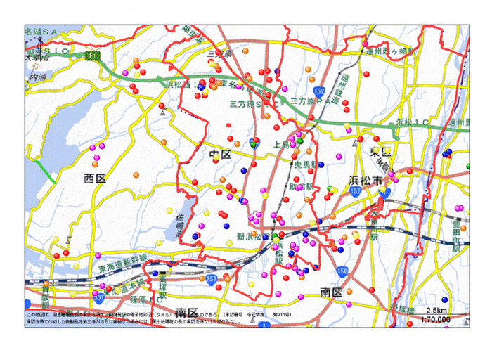 地図：浜松市中区