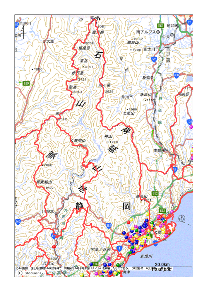 葵区地図