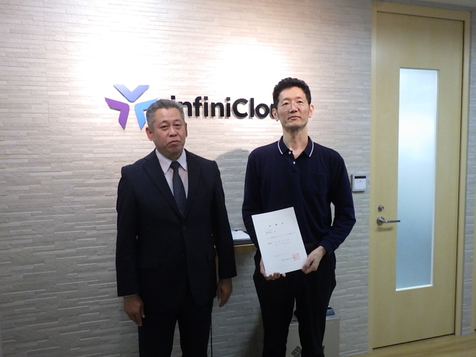 画像：InfiniCloud株式会社　瀧　康史様