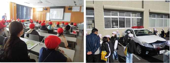 写真：12月20日　菊川市立堀之内小学校社会科見学