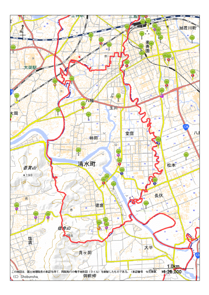 駿東郡清水町地図