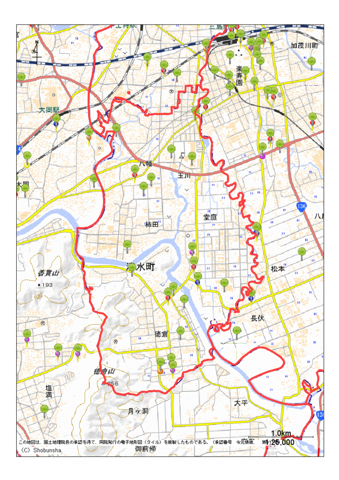 駿東郡清水町地図