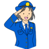 イラスト：警察官