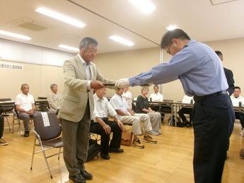 写真：令和6年6月11日　感謝状贈呈式の実施