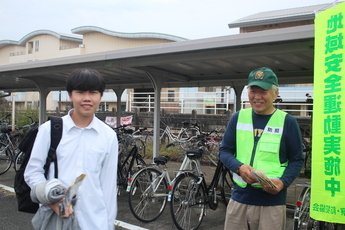 写真：令和6年10月18日　三ヶ日町地区地域安全推進員の活躍紹介