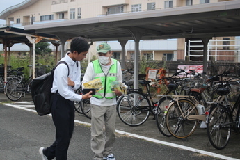 写真：令和6年10月18日　三ヶ日町地区地域安全推進員の活躍紹介