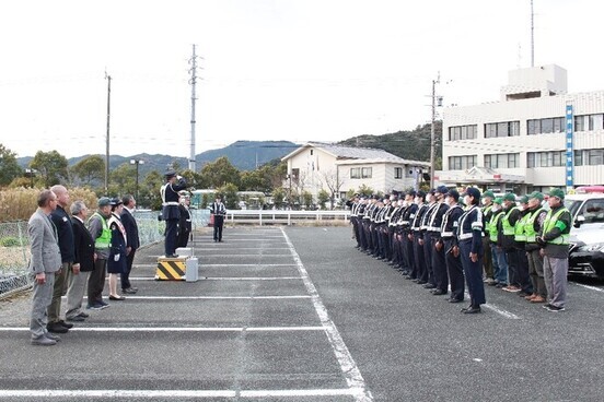 写真：年末特別警戒実施中！