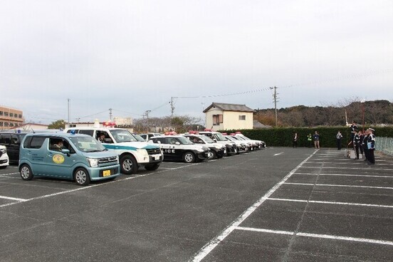 写真：年末特別警戒実施中！