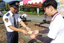 写真：常葉大学浜松キャンパス大学祭（キトルス祭）に警察ブースを出展しました！