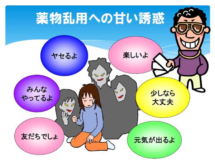 チラシ：違法薬物対策