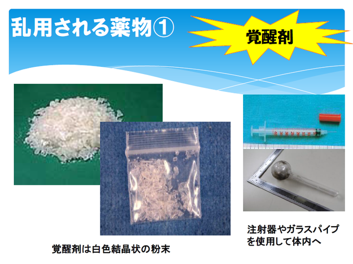 チラシ：違法薬物対策